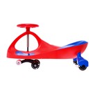 Бибикар-толокар «Плазмакар», с полиуретановыми колёсами, цвет красный - фото 24542235