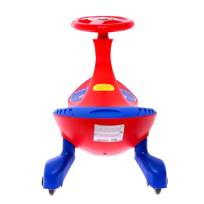 Бибикар-толокар «Плазмакар», с полиуретановыми колёсами, цвет красный 49975