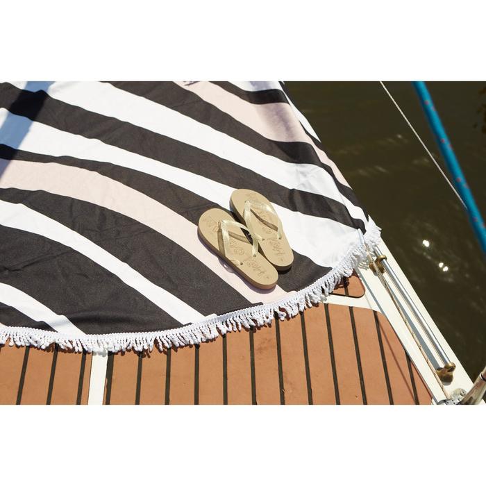 Полотенце пляжное круглое Этель "Зебра", d150 см,100%п/э, 330 гр/м 2, - фото 1877752484