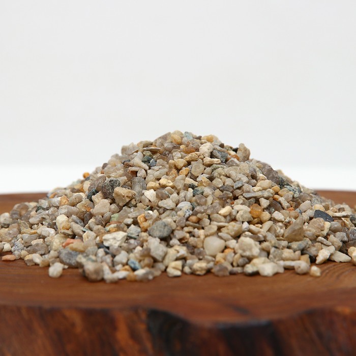 Речной песок "Рецепты дедушки Никиты", сухой, фр 2,5-5,0, гранулы, 2 кг - фото 1904337317