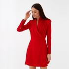 Платье женское мини MIST р. 46, красный - Фото 2
