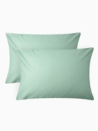 Комплект наволочек «Этель», 50×70 см - 2 шт., зелёный, поплин, хлопок 100% 6925304