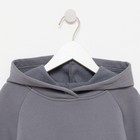 Костюм детский (худи, брюки) MINAKU, серый, рост 158 см - Фото 12