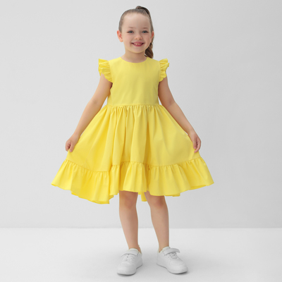 Платье для девочки KAFTAN: Princess, жёлтое, размер 30 (98-104 см)