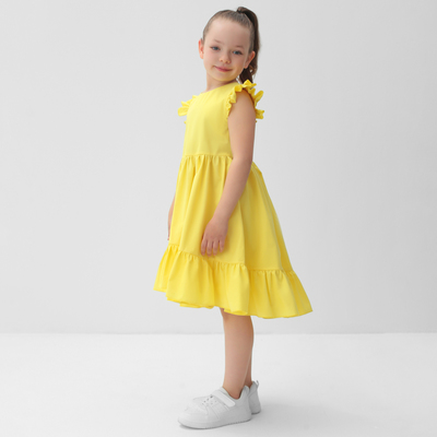 Платье для девочки KAFTAN: Princess, жёлтое, размер 30 (98-104 см)