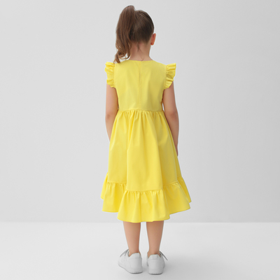 Платье для девочки KAFTAN: Princess, жёлтое, размер 30 (98-104 см)