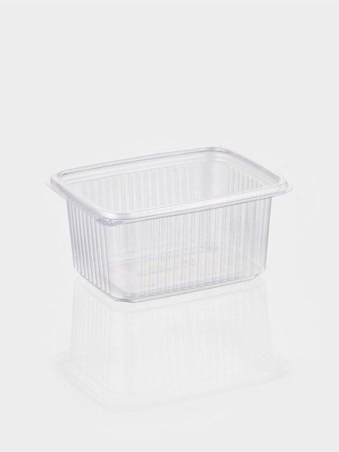 Контейнер одноразовый «Южуралпак», КР-12, пластик, 250 мл, 11.5×9×5.5 см, прозрачный - Фото 1