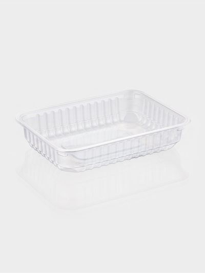 Контейнер одноразовый «Южуралпак», КР-179, пластик, 500 мл, 17.9×13.2×3.7 см, прозрачный