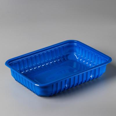 Контейнер одноразовый «Южуралпак», КР-179, 500 гр, 17,9×13,2×3,7 см, цвет синий