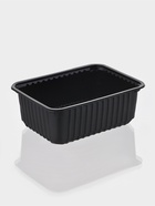 Контейнер одноразовый «Южуралпак», КР-179, пластик, 1 л, 17.9×13.2×6.7 см, чёрный - Фото 1