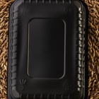 Контейнер одноразовый «Южуралпак», КР-179, пластик, 1 л, 17.9×13.2×6.7 см, чёрный - Фото 6