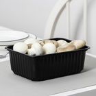 Контейнер одноразовый «Южуралпак», КР-179, пластик, 1 л, 17.9×13.2×6.7 см, чёрный - Фото 7