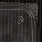Крышка пластиковая одноразовая «Южуралпак», КР-179, 18,6×14,1×0,76 см, цвет прозрачный - Фото 5