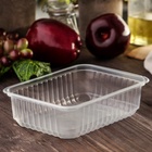 Контейнер одноразовый «Южуралпак», КР-179, пластик, 750 мл, 17.9×13.2×5 см, прозрачный - Фото 4