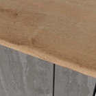 Кухонный гарнитур прямой «Адажио лайт», 1200×600 мм, цвет дуб золотой/бетон тёмный/венге - Фото 3