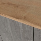 Кухонный гарнитур прямой «Адажио нормал», 1500×600 мм, цвет дуб золотой/бетон тёмный/венге - Фото 3