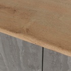 Кухонный гарнитур прямой «Симфония лайт», 1200×600 мм, цвет бетон светлый/бетон тёмный/венге - Фото 3