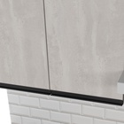 Кухонный гарнитур прямой «Симфония лайт», 1200×600 мм, цвет бетон светлый/бетон тёмный/венге - Фото 4