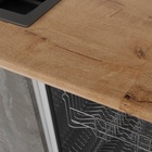 Кухонный гарнитур угловой «Симфония мега прайм», 2700×1500 мм, цвет бетон светлый/бетон тёмный/венге - Фото 3