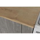 Кухонный гарнитур прямой «Симфония медиум», 1400×600 мм, цвет бетон светлый/бетон тёмный/венге - Фото 3