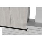 Кухонный гарнитур прямой «Симфония медиум», 1400×600 мм, цвет бетон светлый/бетон тёмный/венге - Фото 4