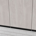 Кухонный гарнитур прямой «Сюита макси», 1800×600 мм, цвет бетон светлый/белый - Фото 4
