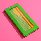 Подарочная коробка под плитку шоколада "Любовь это...", зелёный, 17,1 х 8 х 1,4 см - фото 24595752