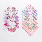 Платки носовые женские «Этель. Летний день» 30×30 см, набор 12 шт.,100% хлопок, рис. МИКС - Фото 3