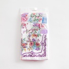 Платки носовые женские Этель "Летний день" 30*30 см, (набор 12 шт), рис. МИКС,100% хлопок - фото 809315629