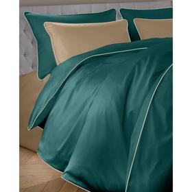 Пододеяльник Satin Luxe, размер 145х210 см, цвет бирюза