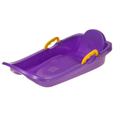 Санки-ледянки «Мини-боб», цвет фиолетовый