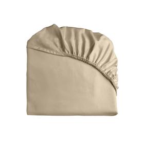 

Простыня Satin Luxe, размер 180х200х25 см, цвет капучино
