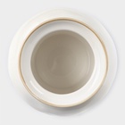 Сахарница с крышкой Доляна «Космос», 400 мл, фарфор, синяя - Фото 4