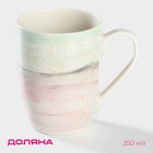 Кружка фарфоровая Доляна «Эбру», 350 мл - Фото 1