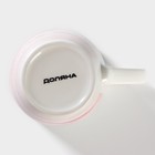 Кружка фарфоровая Доляна «Эбру», 350 мл - Фото 4