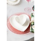 Соусник Magistro «Сердце», 260 мл, d=11.5, фарфор, белый - Фото 4