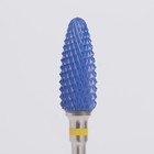 Фреза керамическая для маникюра «Кукуруза», супер мелкая нарезка, 6 × 15 мм, в пластиковом футляре, цвет синий - Фото 3