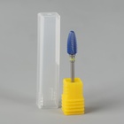 Фреза керамическая для маникюра «Кукуруза», супер мелкая нарезка, 6 × 15 мм, в пластиковом футляре, цвет синий - Фото 5