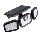 УЦЕНКА Прожектор светодиодный на солнечной батарее, 270 град., 20 Вт, 74 LED, 6500К 7056260