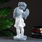 Фигура "Ангел с венком" античный  48х23х20см - Фото 3