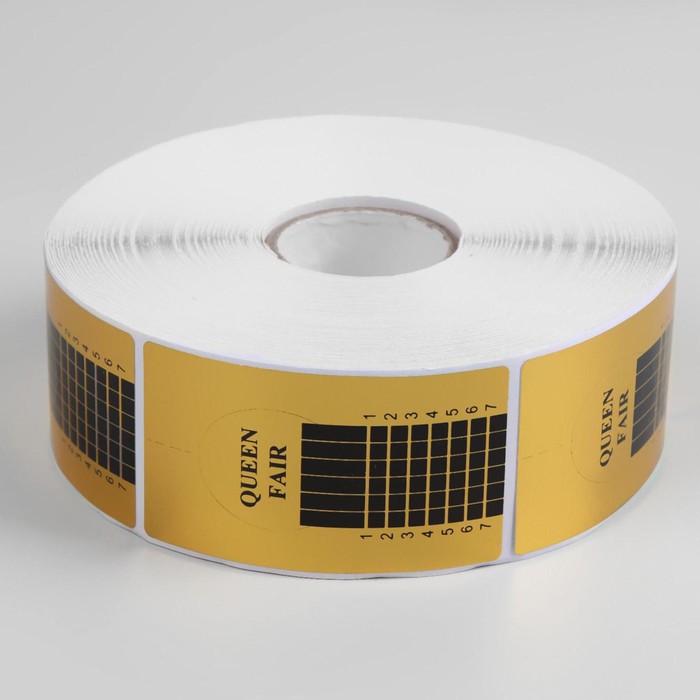 Формы для ногтей, узкие, 500 шт, цвет золотистый 22867