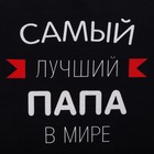 Фартук Этель «Самый лучший папа» 73х71 см, 100% хлопок, репс 210 г/м2 6581919 - фото 1654049