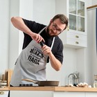 Фартук Этель «Любимый муж и лучший папа» 73×71 см, 100% хлопок, репс 210 г/м² - Фото 2