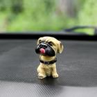 Собака на панель авто, качающая головой, мини, дог - Фото 1