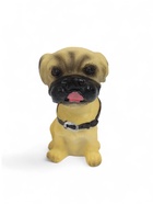 Игрушка на панель автомобиля «Собака качающая головой» мопс - Фото 2