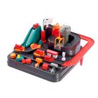 Настольная игра-лабиринт «Пожарная станция», 3 машинки - фото 24739087