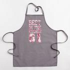 Фартук кухонный «Этель» Best in the kitchen 60×70 см, 100% хлопок, репс 210 г/м² - Фото 3