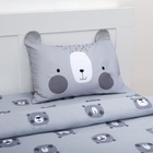 Постельное бельё 1.5-спальное «Этель» Gray bear, бязь - Фото 2