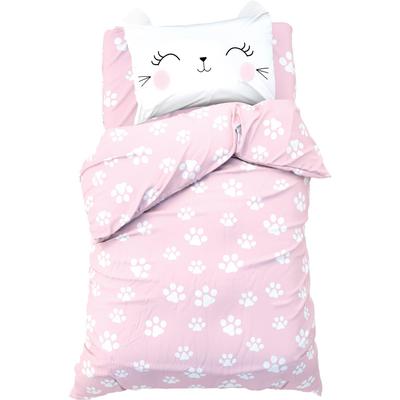 Постельное бельё 1.5-спальное «Этель» Pink cat, бязь