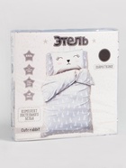 Постельное бельё 1.5-спальное «Этель» Cute rabbit, бязь - Фото 8